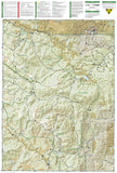 Tarryall Mountains and Kenosha Pass, Map 105 by National Geographic Maps - Back of map