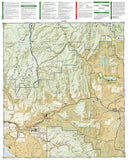 Kremmling and Granby, Colorado, Map 106 by National Geographic Maps - Back of map