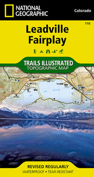 Buy map Leadville and Fairplay, Colorado, Map 110 by National Geographic Maps