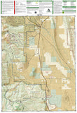 Leadville and Fairplay, Colorado, Map 110 by National Geographic Maps - Back of map