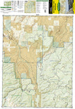 Red Feather Lakes and Glendevey, Map 111 by National Geographic Maps - Front of map