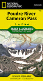 Buy map Poudre River and Cameron Pass, Colorado, Map 112 by National Geographic Maps