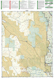 Walden and Gould, Colorado, Map 114 by National Geographic Maps - Back of map