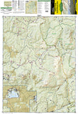 Hahns Peak and Steamboat Lake, Map 116 by National Geographic Maps - Front of map