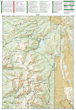 Hahns Peak and Steamboat Lake, Map 116 by National Geographic Maps - Back of map