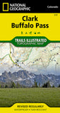 Buy map Clark and Buffalo Pass, Colorado, Map 117 by National Geographic Maps