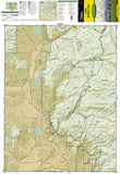 Clark and Buffalo Pass, Colorado, Map 117 by National Geographic Maps - Front of map