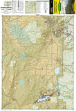 Steamboat Springs and Rabbit Ears Pass, Colorado, Map 118 by National Geographic Maps - Front of map