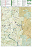 Steamboat Springs and Rabbit Ears Pass, Colorado, Map 118 by National Geographic Maps - Back of map