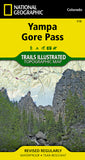 Buy map Yampa, Gore Pass, Colorado (119) by National Geographic Maps