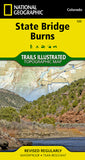 Buy map State Bridge and Burns, Colorado, Map 120 by National Geographic Maps