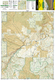 State Bridge and Burns, Colorado, Map 120 by National Geographic Maps - Front of map