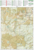 State Bridge and Burns, Colorado, Map 120 by National Geographic Maps - Back of map
