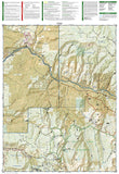Eagle and Avon, Colorado, Map 121 by National Geographic Maps - Back of map