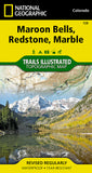Buy map Maroon Bells, Redstone and Marble, Colorado, Map 128 by National Geographic Maps