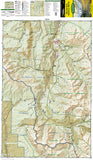 Maroon Bells, Redstone and Marble, Colorado, Map 128 by National Geographic Maps - Front of map