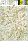 Salida, St. Elmo and Mount Shavano, Colorado, Map 130 by National Geographic Maps - Front of map
