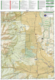 Salida, St. Elmo and Mount Shavano, Colorado, Map 130 by National Geographic Maps - Back of map