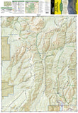 Black Mesa and Curecanti Pass, Colorado, Map 134 by National Geographic Maps - Front of map