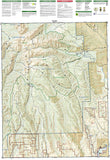 Black Mesa and Curecanti Pass, Colorado, Map 134 by National Geographic Maps - Back of map