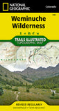 Buy map Weminuche Wilderness, Map 140 by National Geographic Maps
