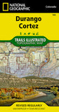 Buy map Durango and Cortez, Colorado (144) by National Geographic Maps
