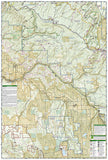 Uncompahgre Plateau, South, Map 146 by National Geographic Maps - Back of map