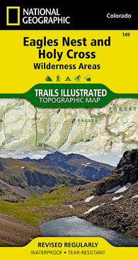 Buy map Holy Cross and Eagles Nest Wilderness, Map 149 by National Geographic Maps
