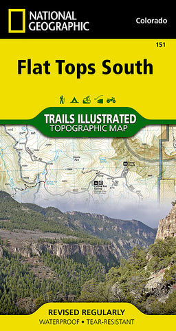 Buy map Flat Tops South by National Geographic Maps