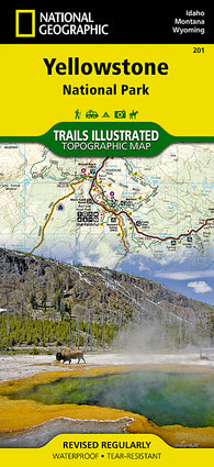 Buy map Yellowstone National Park by National Geographic Maps