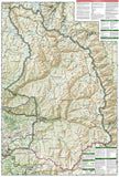 Sequoia and Kings Canyon National Parks by National Geographic Maps - Back of map