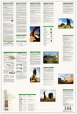 Arches National Park, Map 211 by National Geographic Maps - Back of map