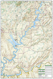 Glen Canyon National Recreation Area, Map 213 by National Geographic Maps - Back of map