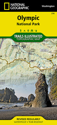 Buy map Olympic National Park,  Map 216 by National Geographic Maps