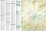 Mount Rainier National Park, Map 217 by National Geographic Maps - Back of map