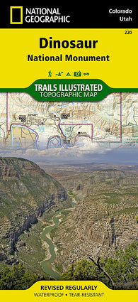 Buy map Dinosaur National Monument by National Geographic Maps