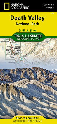 Buy map Death Valley National Park, Map 221 by National Geographic Maps