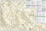 Death Valley National Park, Map 221 by National Geographic Maps - Back of map