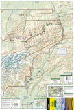 Denali National Park, Map 222 by National Geographic Maps - Front of map