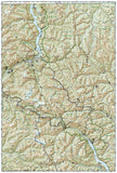 North Cascades National Park, Map 223 by National Geographic Maps - Back of map