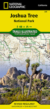 Buy map Joshua Tree National Park, Map 226 by National Geographic Maps