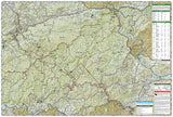 Great Smoky Mountains National Park, Map 229 by National Geographic Maps - Back of map