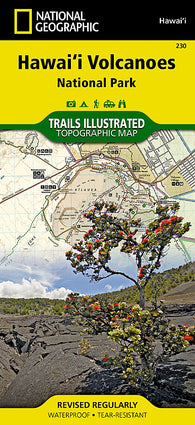 Buy map Hawaii Volcanoes National Park. Map 230 by National Geographic Maps