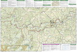 Buffalo National River, East, Arkansas, Map 233 by National Geographic Maps - Back of map