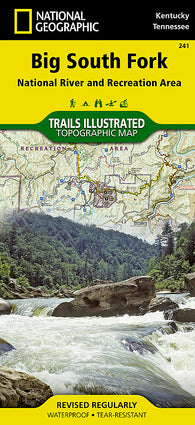 Buy map Big South Fork Natl River and Rec Area, KY/TN, Map 241 by National Geographic Maps
