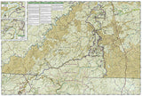 Big South Fork Natl River and Rec Area, KY/TN, Map 241 by National Geographic Maps - Back of map