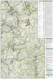 New River Gorge National River by National Geographic Maps - Back of map