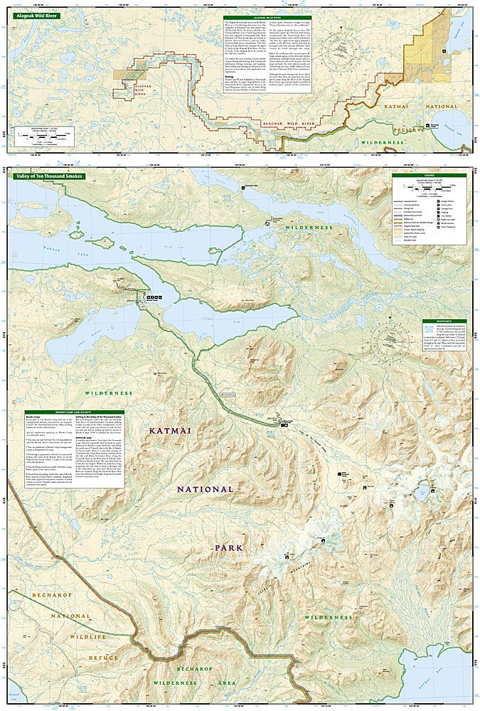 Buy map: Katmai National Park and Preserve, Map 248 by National ...