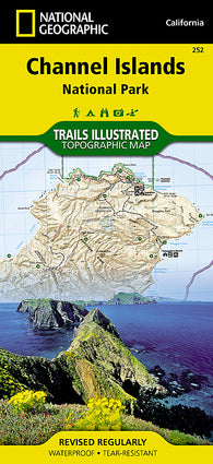 Buy map Channel Islands National Park, Map 252 by National Geographic Maps