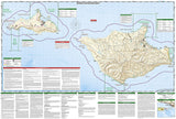 Channel Islands National Park, Map 252 by National Geographic Maps - Back of map